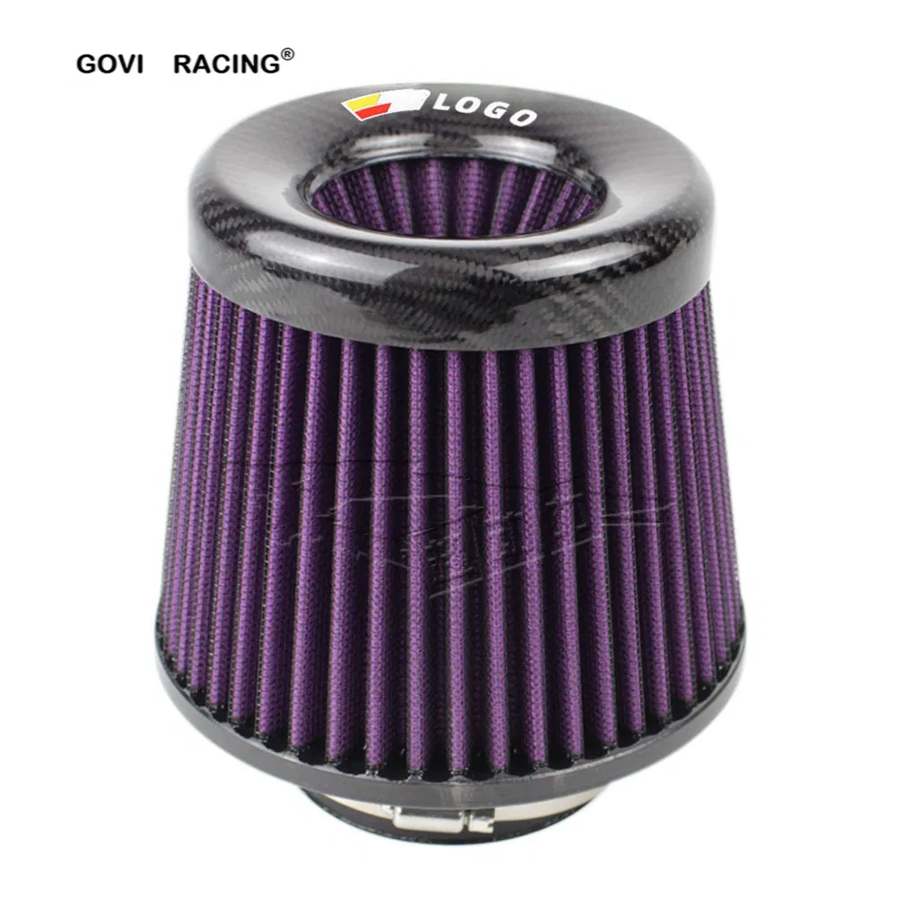 Filtro aria automatica per auto da auto 3in tubo di aspirazione del filtro universale