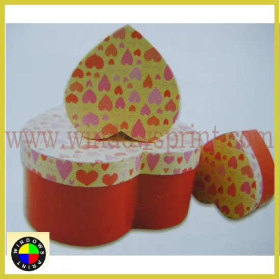 heart shape packaging box for chocolate packaging
