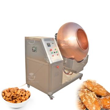 Mini Sugar Honey Nut Coating and Roasting Machine