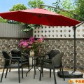 Round side sun umbrella