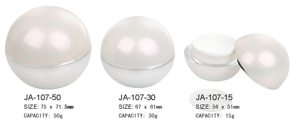 Ball Shape Cream Jar