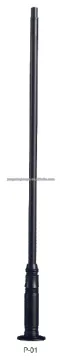 P-01 Height: 3M galvanized steet light pole