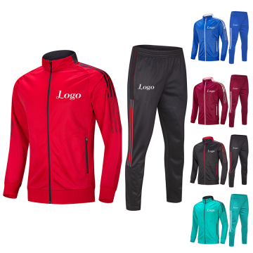 Sports Gym Training Suits Sports Sets Full Zipper