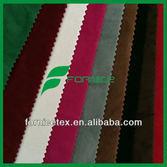 China factory wholesale shoe flock fabric