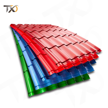Cold Rolled Flexible Z10-120 0.1-0.3mm PPGI Roofing Sheets for Architectural Decoration and Construction