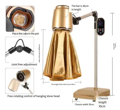 Chinese Moxa Stick Furnace: Warm and Smokeless Moxibustion Equipment for Detoxification and Moisture Removal