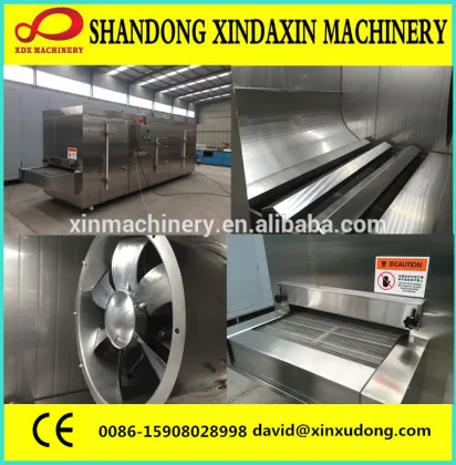 chicken nuggets freezing machine