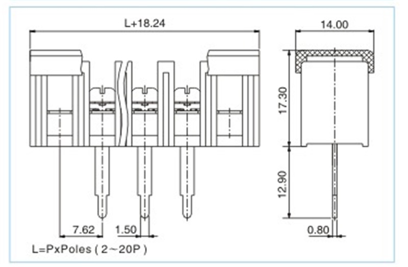 Barrier Terminal Block Wholesale Terminal Block, High Quality Barrier