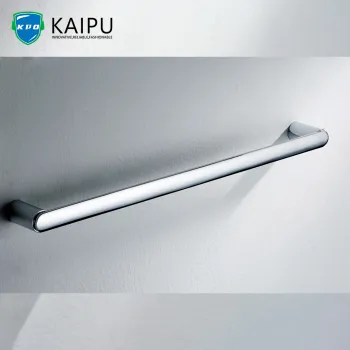 Wall mounted bath towel holder