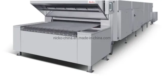 Stainless Steel Baking Equipment Industrial Custom Bakery Bread Electric Gas Tunnel Oven for OEM ODM Belt