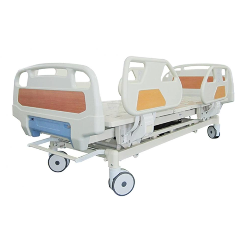 Five-function medical bed for ICU ward