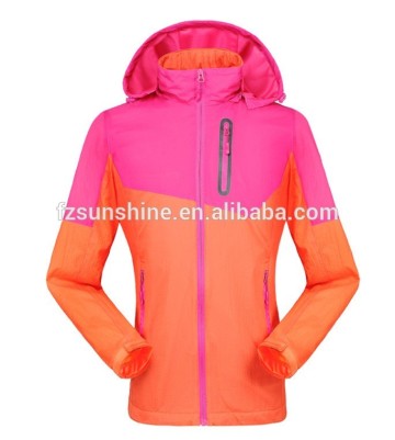 2016 Custom Fleece Lined Nylon Jackets wholesale blank