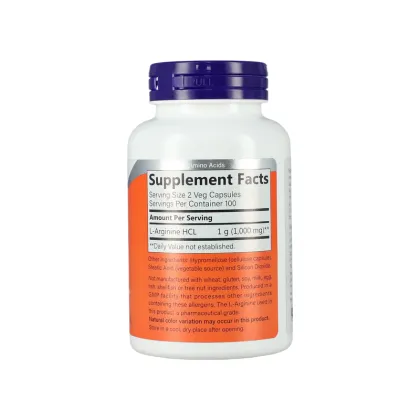 Nitric Oxide Precursor Amino Acid L-Arginine capsules