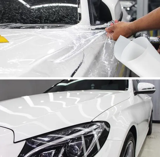 clear paint protection film car