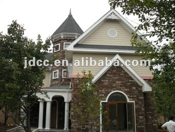 well design,Riverside vocation light steel villa,prefab villa for family residence