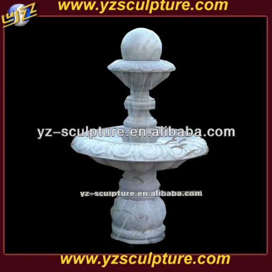 garden waterfall Rolling marble ball water fountain