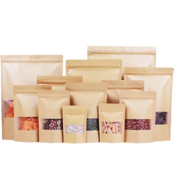 Resealable Snack Nuts Dried Fruit Food Zipper Ziplock Bag
