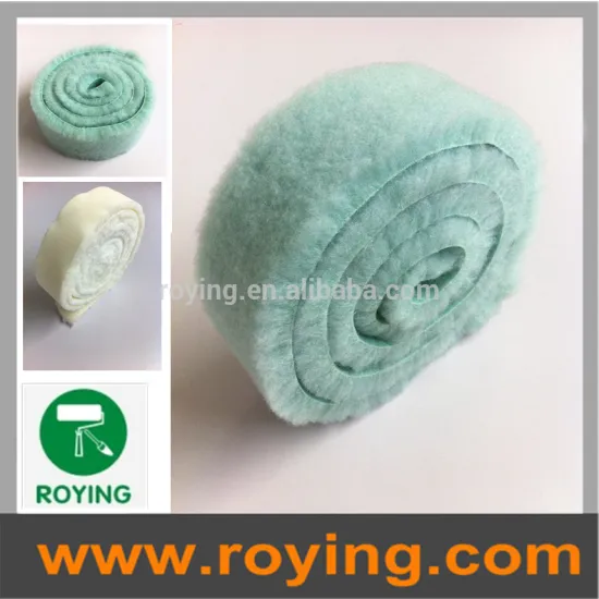 customized woven long pile fabric/paint roller fabric price per meter