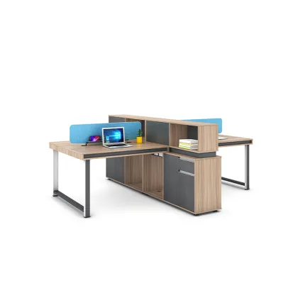 modern hot sale office workstation 4 person workstation