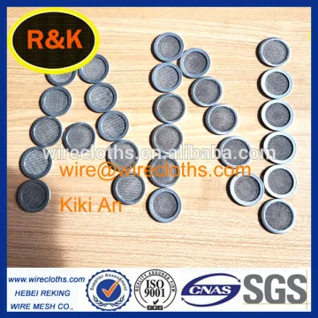 stainless steel wire mesh closed edge disc