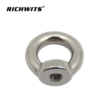 Stainless Steel 304/316 Lifting Eye Nuts DIN582 Steel Forged Ring Nut Anchor Lifting Eye Nuts