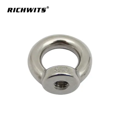 Stainless Steel Lifting Eye Nuts DIN582 Steel Forged Ring Nut Anchor Lifting Eye Nuts