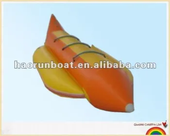 PVC/Hyplon matrial leisure banana Inflatable boat