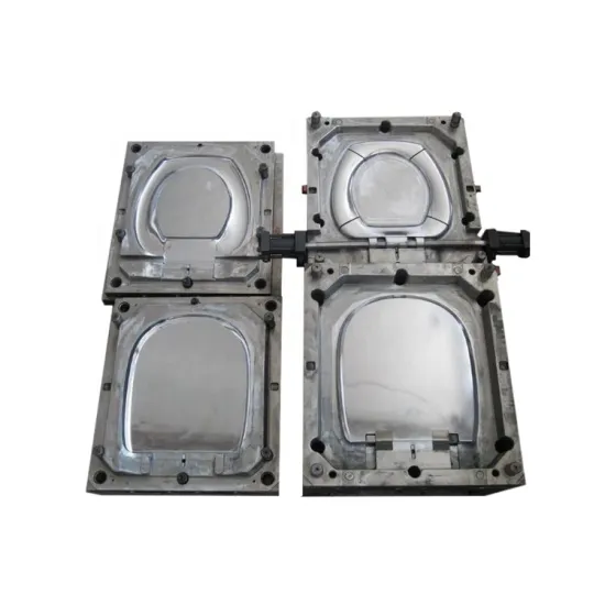 High Quality PP Square Plastic Toilet Seat Cover Mould for Injection