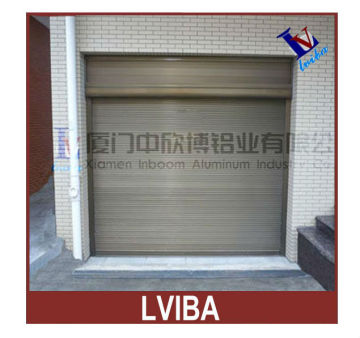 Auto rolling up garage door, roll up industrial door
