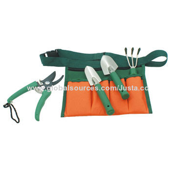 Novelty Mini Hand Tool 4-piece Garden Tool Set with Waterproof