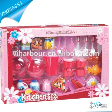 Colorful Kid Toy Plastic Dinner Set Tableware