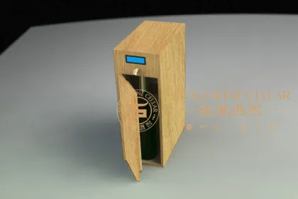 SICAO Innovation 1 bottle Wooden Home Wine Dispenser Machine