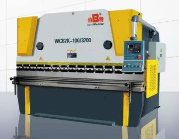 Hydraulic plate control display press brake