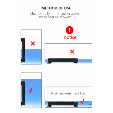 25W Subsible Fish Tank Heater för Turtle