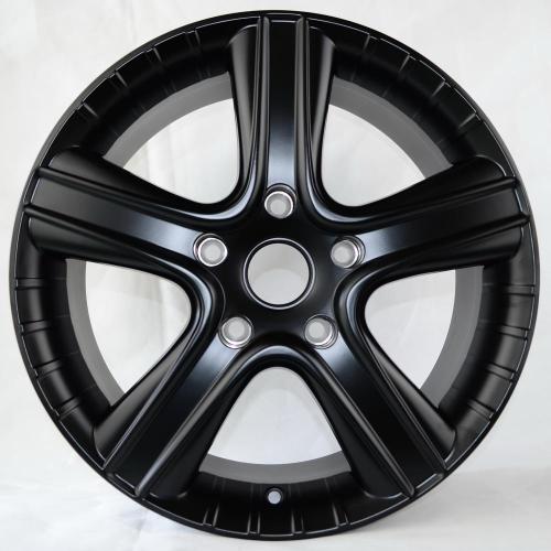 Aros de carro preto brilhante