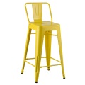 Tolix Bar Cafe Silla industrial Kitchen Cafe Chair