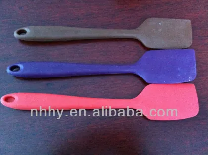 28cm large size silicone spatula,Integrated silicone spatula