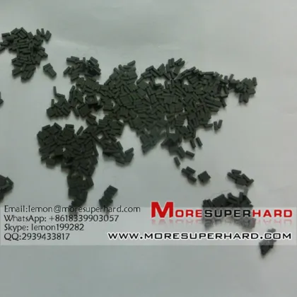 1.5*1.5*5 TSP thermally stable polycrystalline diamond, TSP inserts, TSP diamond cutter