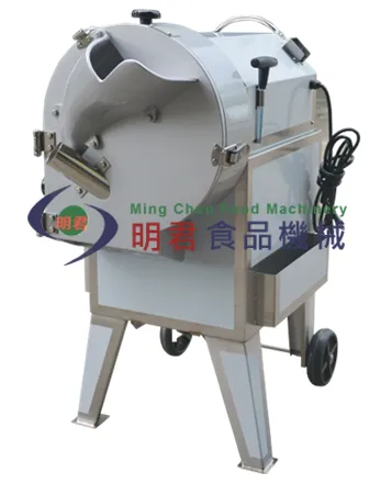 Industrial vegetable cutting machine