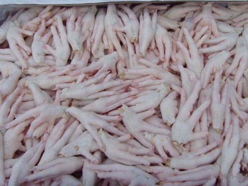 Processed Frozen Chicken Paws – Grade A