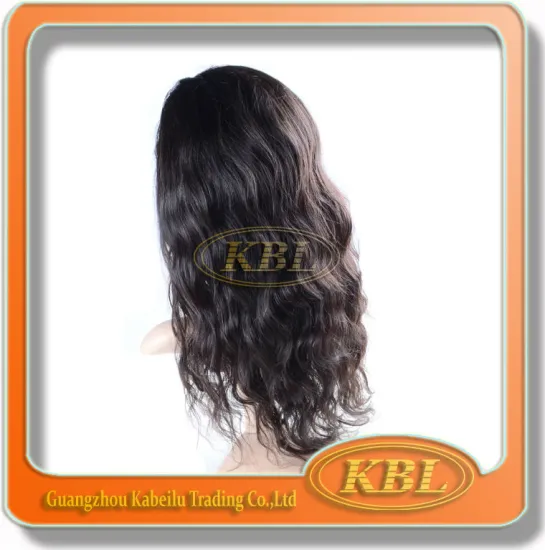 KBL white human hair full lace