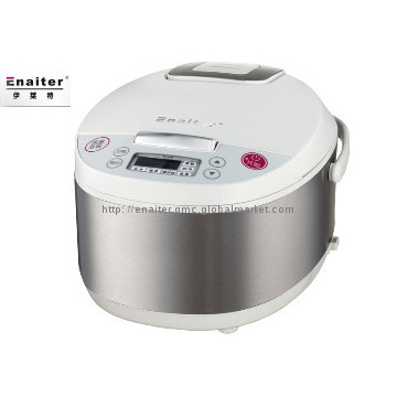 Different parts of an Electric rice cooker