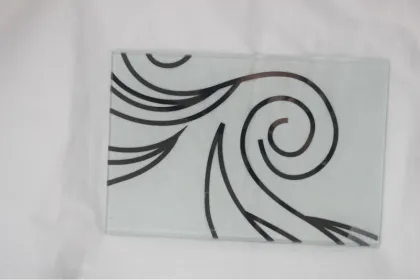 silver carve patterns glass