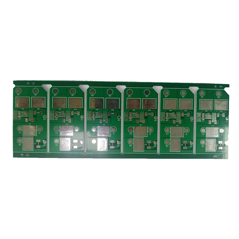What is the main function of the circuit layer in double-sided aluminum substrates?