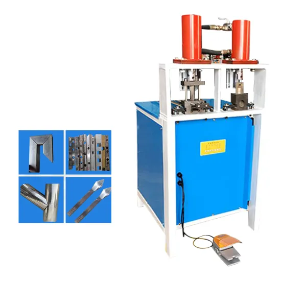 High-Quality 90 Degree Hydraulic Square Pipe Cutting and Notching Machine for Stainless Steel Tubes