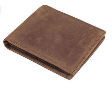 Vintage Italian Leather Wallet for Men - Christmas Gift
