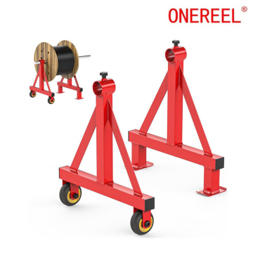 Portable Wire Spool Rack with Wheel