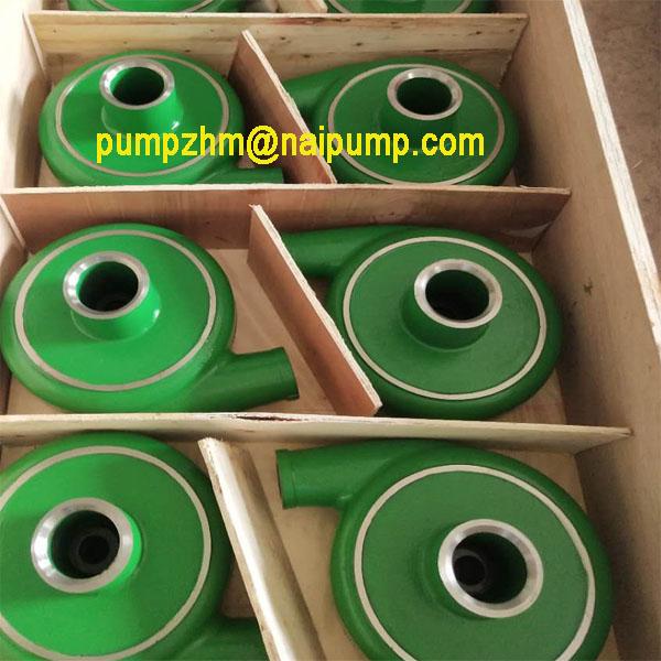 high chrome wet end parts pump volute