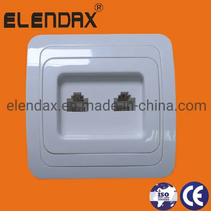 Европейский стандарт с двумя группами одностороннего выключателя света (F2102)