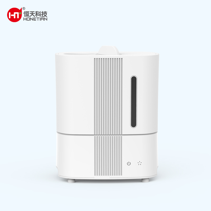 HONETIAN warm mist 6 timer touch control 3.0L capacity visible water level high power custom colors steam heating humidifier